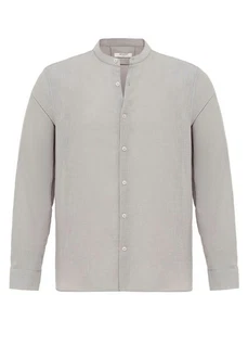 Antioch Blusenshirt Italo Grau/Beige/Hellgrau/Khaki/Braun