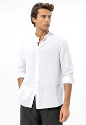 Antioch Blusenshirt Italo Grau/Weiß