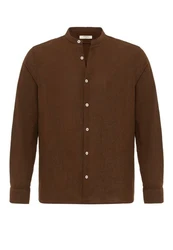 Antioch Blusenshirt Italo Dunkelbraun/Braun