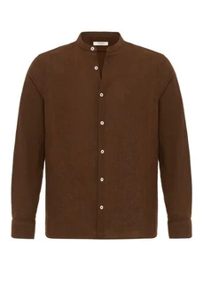 Antioch Blusenshirt Italo Dunkelbraun/Braun