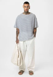 Dandalo Sweatshirt Bart Dunkelblau/Weiß/Grau/Blau