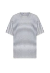 Dandalo Sweatshirt Bart Dunkelblau/Weiß/Grau/Blau
