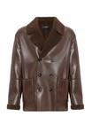Antioch Wintermantel Maico Dunkelbraun/Braun