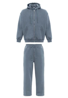 Dandalo Jumpsuit Janssen Grau/Blau/Hellblau/Dunkelblau