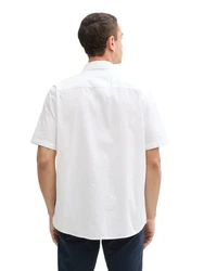 TOM TAILOR T-Shirt Weiß/Blau/Hellblau