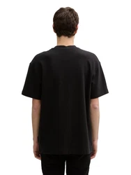 TOM TAILOR T-Shirt Schwarz/Dunkelblau