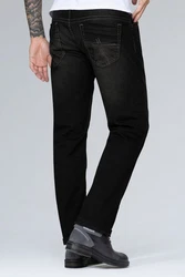 CAMP DAVID Regular-fit-Jeans black