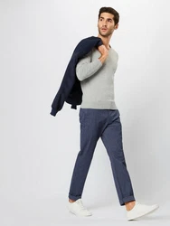 TOM TAILOR Pullover graumeliert