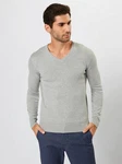TOM TAILOR Pullover graumeliert
