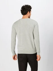 TOM TAILOR Pullover Grau/Khaki