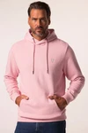 JP1880 Sweatshirt Hoodie Brust-Print Kängurutasche Rosa/Lila