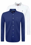Williot Blusenshirt Miami Dunkelblau/Hellblau/Blau