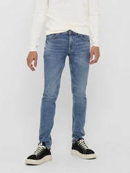 ONLY & SONS Slim-fit Jeans Loom (1-tlg) Blau/Hellblau