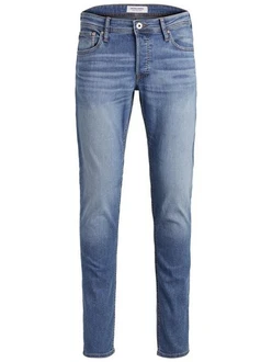 Jack & Jones Slim-fit Jeans Glen Blau/Hellblau Jack & Jones Slim-fit Jeans Glen Blau/Hellblau