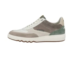 Floris van Bommel De Kupster 05.14 Schnürschuh Sneaker Beige/Dunkelgrün/Grau/Khaki
