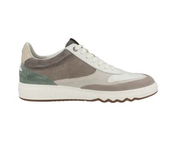 Floris van Bommel De Kupster 05.14 Schnürschuh Sneaker Beige/Dunkelgrün/Grau/Khaki