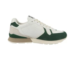 Pepe Jeans Brit Ivy Herren Sneaker Dunkelgrün/Grün/Beige