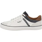 Pepe Jeans Kenton Stage Herren Sneaker Grau/Beige/Creme/Hellblau/Weiß