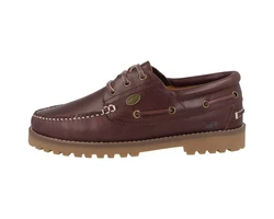 Dockers by Gerli Herren Schnürschuh Braun/Dunkelrot/Beige/Dunkelbraun