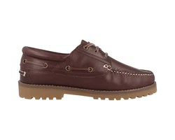Dockers by Gerli Herren Schnürschuh Braun/Dunkelrot/Beige/Dunkelbraun