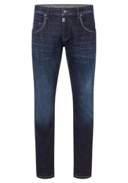 Regular-fit-Jeans Slim-Fit Jeans mit Stretch und fnf Taschen 8547 in Blau
