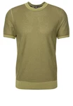 BOSS Strickpullover H-Jianfranco (1-tlg) Dunkelgrün/Grün/Khaki