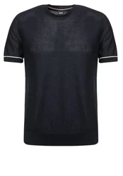 BOSS Strickpullover H-Jianfranco (1-tlg) Dunkelblau