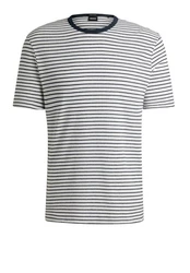BOSS T-Shirt H-Taut (28) Grau/Hellgrau/Dunkelblau