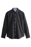 Next Langarmhemd Oxfordhemd Dunkelgrau/Dunkelblau/Grau/Hellblau/Blau/Schwarz