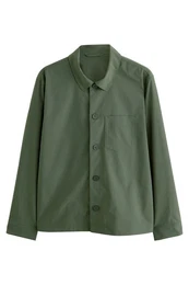 Sakko Leichte Hemdjacke mit Stretch (1-tlg)
