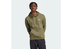 ADIDAS ORIGINALS Sweatshirt Essentials TREFOIL ESSENTIALS HOODIE Dunkelgrün