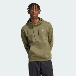 ADIDAS ORIGINALS Sweatshirt Essentials TREFOIL ESSENTIALS HOODIE Dunkelgrün