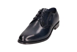 bugatti Schnürschuh Klassischer Schnitt nachtblau