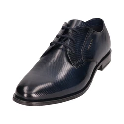 bugatti Schnürschuh Klassischer Schnitt nachtblau