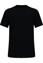 Kurzarmshirt MERINO 160 PLAIN TEE BLACK