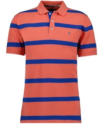 RAGMAN Poloshirt Rot/Orange