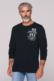 Langarmshirt aus Baumwolle