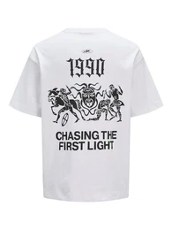 Kurzarmshirt JCOCNZ BERLIN GRAPHIC T-SHIRT LN