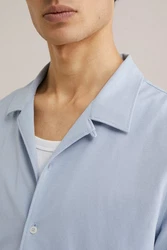 WE Fashion Businesshemd Hellblau/Blau/Grau