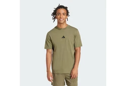 ADIDAS SPORTSWEAR Essentials Shirt Dunkelgrün/Khaki