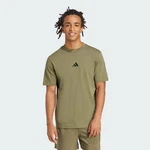 ADIDAS SPORTSWEAR Essentials Shirt Dunkelgrün/Khaki ADIDAS SPORTSWEAR Essentials Shirt Dunkelgrün/Khaki