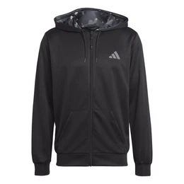 Hoodie TR-ES+ BL FZ JA BLACK/GREFIV