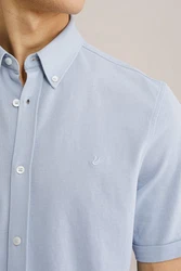 WE Fashion Businesshemd Hellblau/Blau
