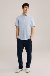 WE Fashion Businesshemd Hellblau/Blau