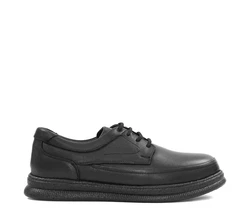 Celal Gltekin Elegante Derby-Schuhe aus echtem Leder Schnrschuh schwarz
