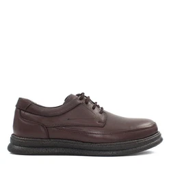 Celal Gltekin Elegante Derby-Schuhe aus echtem Leder Schnrschuh braun