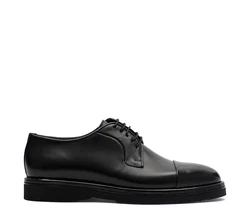Celal Gltekin Elegante Derby-Schuhe mit Cap-Toe-Design Schwarz