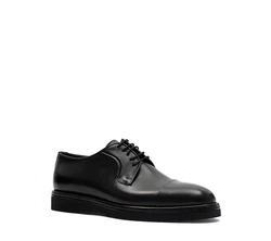 Celal Gltekin Elegante Derby-Schuhe mit Cap-Toe-Design Schwarz