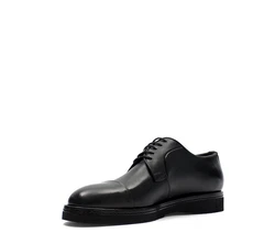 Celal Gltekin Elegante Derby-Schuhe mit Cap-Toe-Design Schwarz