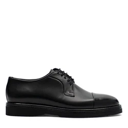 Celal Gltekin Elegante Derby-Schuhe mit Cap-Toe-Design Schwarz